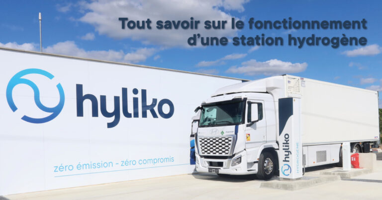 station hydrogène camion hydrogène hyliko